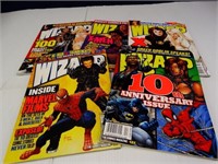 (5) Unopened "Wizard" Comic Book Magazines