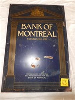 "Bank of Montreal" old Tin Sign