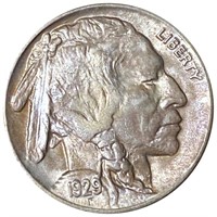 1929 Buffalo Head Nickel NEARLY UNCIRCULATED