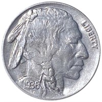 1936-D Buffalo Head Nickel NICELY CIRCULATED