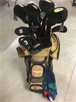 Golf clubs & bag