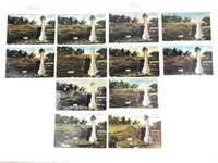 12 Early Postcards of Jesse James’ Grave