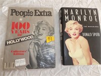 Marilyn Monroe Hardcover Book & People Magazine