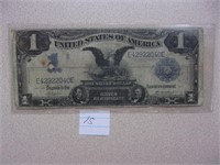 1899 $1 Black Eagle silver certificate E