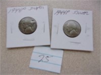 1944 P Silver Jefferson nickels sells 2x the bid