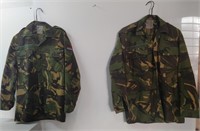 2 Military Shirts Holland Army