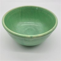 Antique Jade Stoneware Bowl