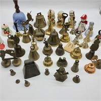 Large Lot of Hand Bells