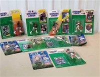 Box of starting lineup figures