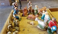 Nativity scene figures - some Italy,