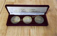 1883, 1884 & 1885 Silver Dollars