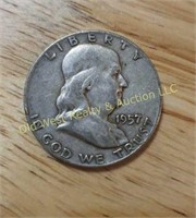 1957 Half Dollar -D