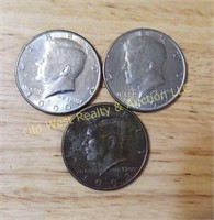 1990 & 1992 Half Dollars