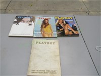 Playboy Lot of 2 from '71 & 1 from Jan '69