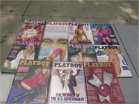 Playboy Lot of 11 from '80