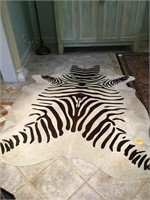 Zebra Print Rug