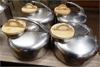 4 Stainless Steel Surge Milker Buckets