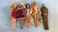 1960s Barbies & Ken Doll Lot