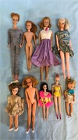 1960s Midge Barbie & Skipper Dolls Lot