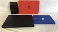Laptops & Nextbook Lot HP, Lenovo