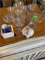 rainbow glasses and a few misc. items