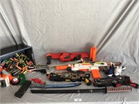 Assortment of Childrens Toy Weapons