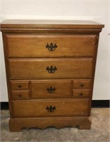 Vintage Maple Chest Dresser