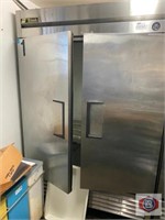Refrigerator True mod. T49. Two doors stainless.