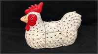 15" Vintage Artmark Rooster Cannister Set