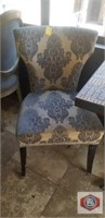 Chair wing back. Upholstered seat and back. qty