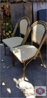 Chair. Braided seat and back (beige/brown),