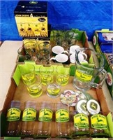 John Deere Glasses, Pitcher, Coffee Cups, & More