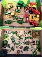 Toy Tractors, Implements, Animals, & More