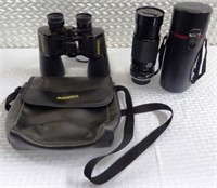 Bushnell Binoculars & Tamron Camera Lens