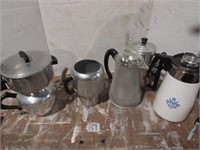 antique coffee pots