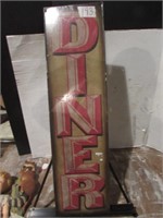 reproduction diner sign