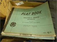 3 Columbia Cty plat bks (1 vintage)