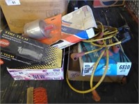 2 boxes auto plug wires & other