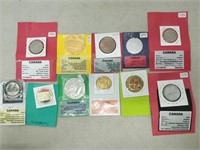 Lot of Canadian Coins & Tokens