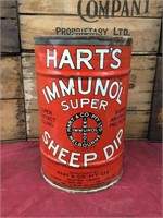 Hart's Immunol Super Sheep Dip 5 Imp Gallons Tin