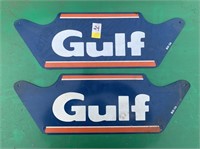 PAINTED GULF SIGNS - ONE SIDED