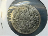 Germany- 1729  Lubeck 4 shilling coin