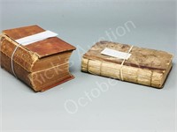 2-antique books-1842 USA ,1854 Scottish Chiefs