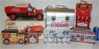 Coke Cola Tin Collection - Lunchbox, Dinner, Truck