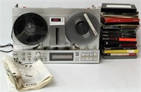 Akai GX-77 Reel to Reel Tape Deck w Tapes