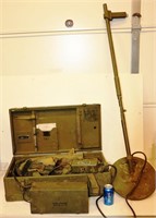 WWII Mine Detector SCR-625-H in Case