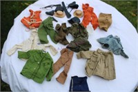 Vintage GI Joe Doll Clothes And Accessories
