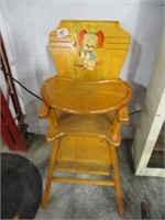 Wood Hi Chair