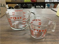 Office Supply Assortment, Pyrex Measuring Cups,