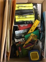 Office Supplies, Books, Clay Pots, Tins, Plastic